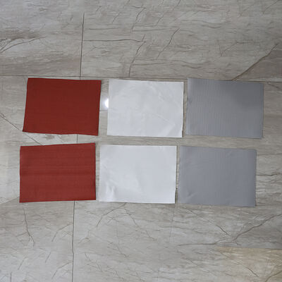 Good price Heat Resistant Single Side Silicone Coated Fiberglass Fabric 0.75mm Red online