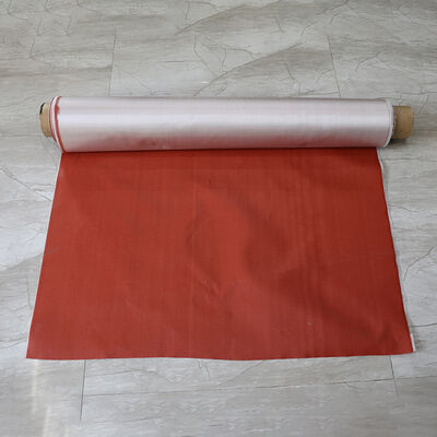Good price Fire Resistant Two Sided Silicone Fiberglass Fabric C-Glass Twill Woven High Silica Fiberglass Fabric online